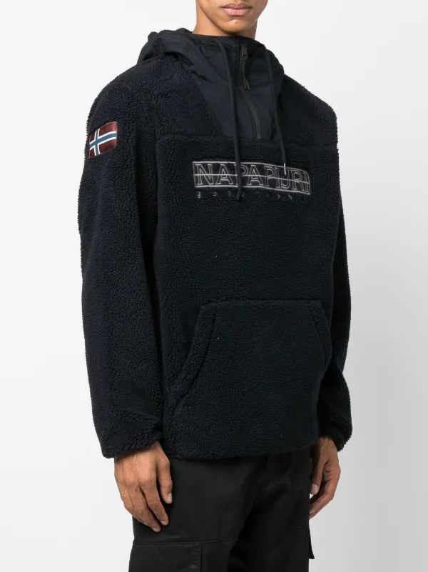 Napapijri Hybrid Fleece Hoodie Jacket 