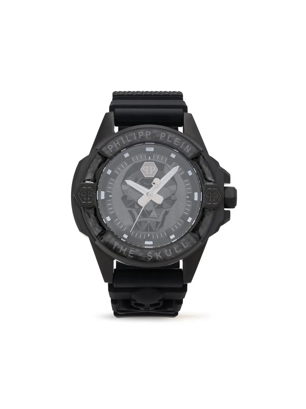 

Philipp Plein reloj The $kull de 47mm con movimiento de cuarzo - Negro