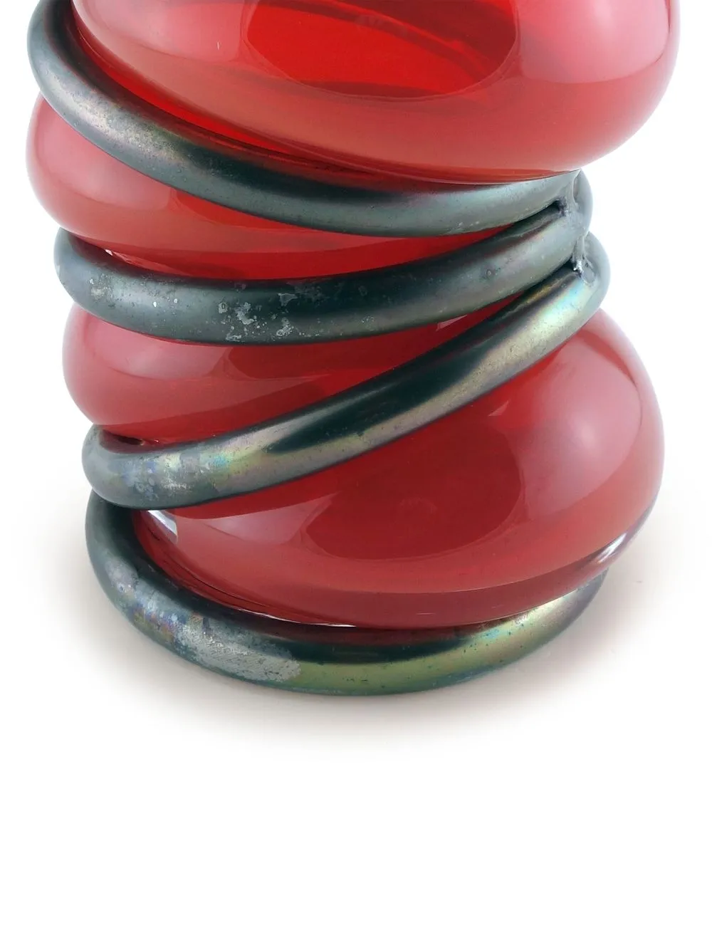 Chain Ring Polished Vase