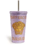 Versace Medusa crystal-embellished travel cup - Purple