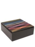 Missoni Home Stoccarda zigzag-pattern trinket box - Black