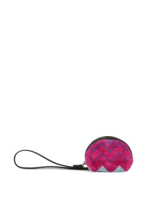 Missoni Home zigzag-pattern coin case 