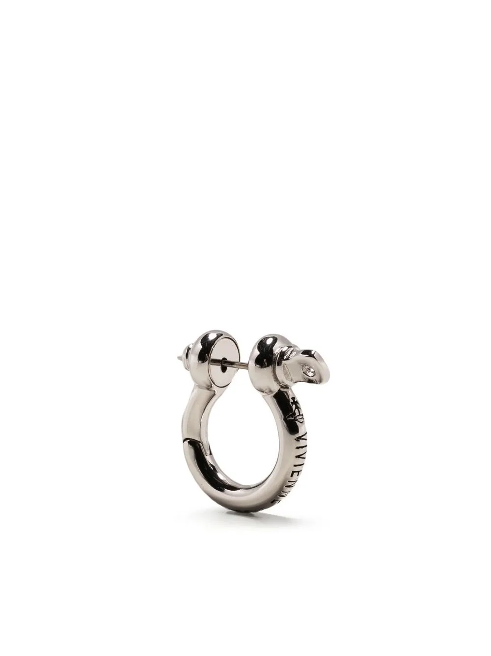 

Vivienne Westwood single hoop earring - Silver