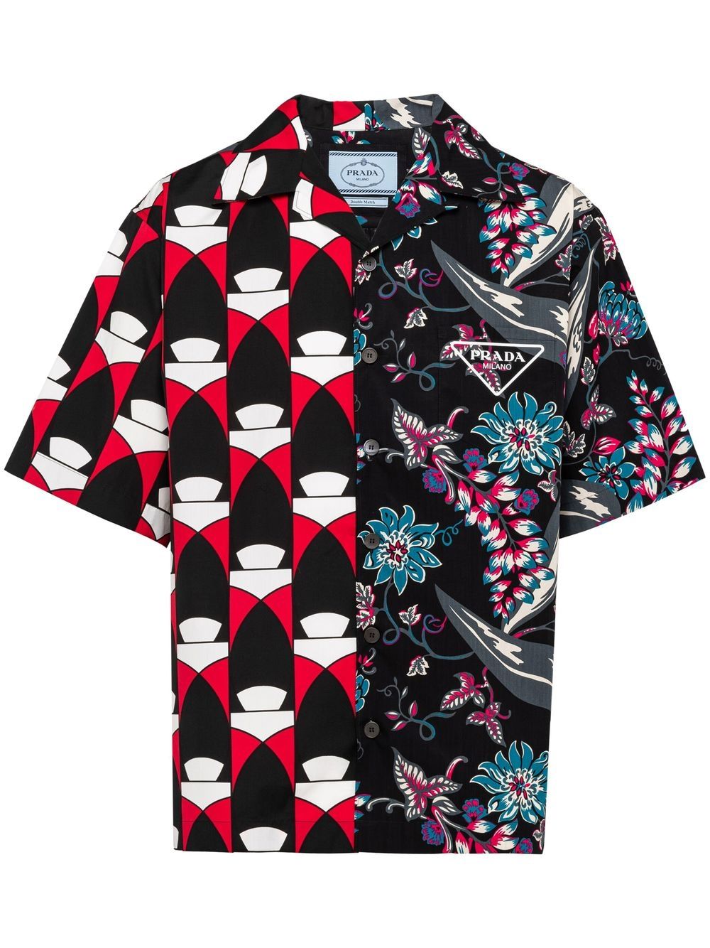 Prada floral-print short-sleeved Shirt - Farfetch