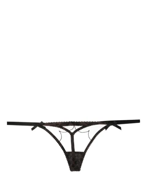 Agent Provocateur - Lorna leopard-print thong