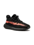Adidas Yeezy Kids Yeezy Boost 350 v2 ""Core Red 350"" sneakers - Black