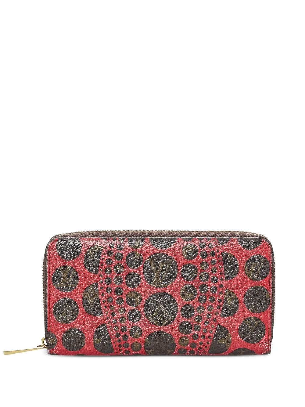 

Louis Vuitton cartera Pumpkin Dot Zippy 2012 pre-owned de Louis Vuitton x Yayoi Kusama - Rojo