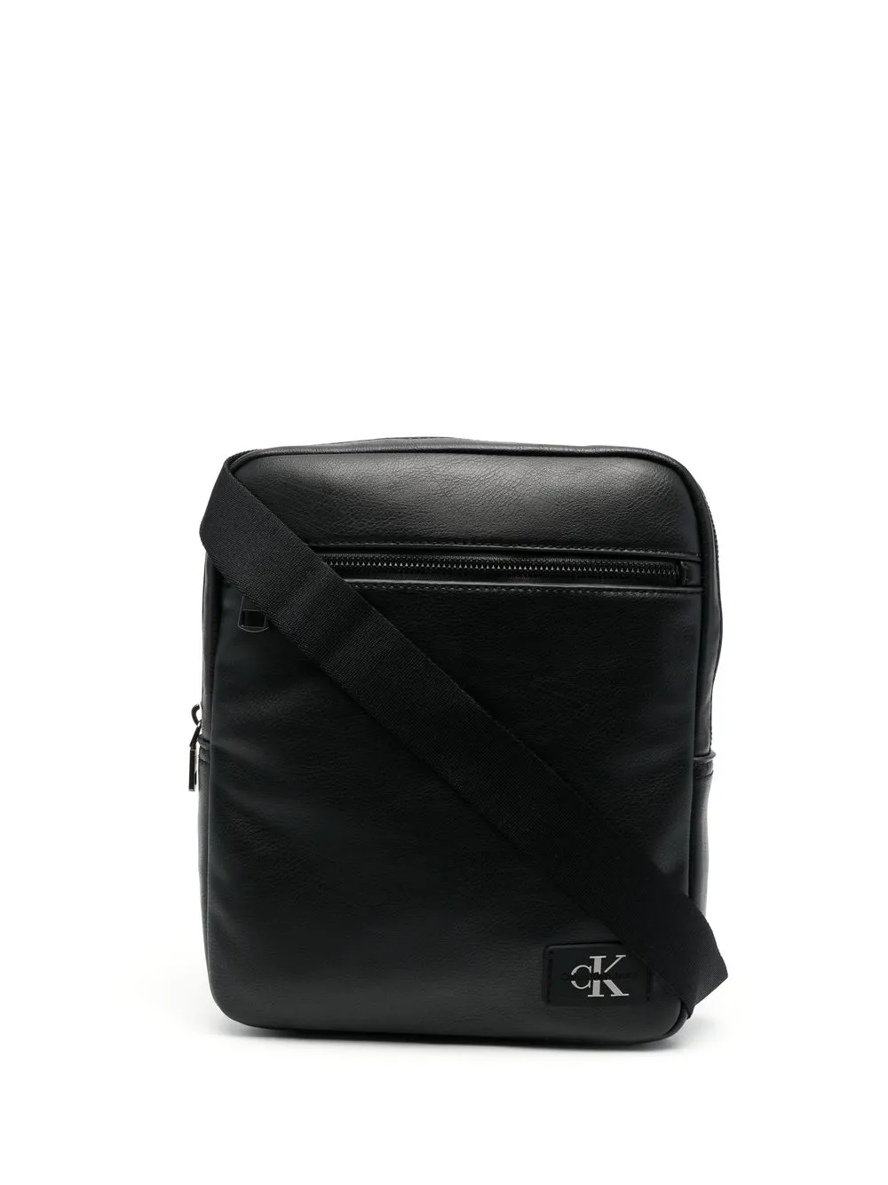 

Calvin Klein bolsa crossbody con parche del logo - Negro
