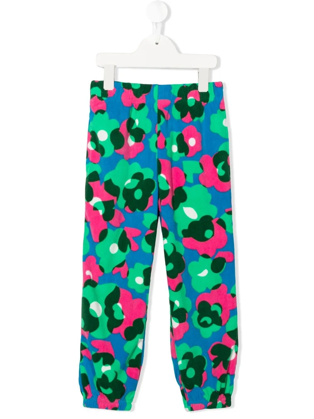 

Stella McCartney Kids floral-print track pants - Green
