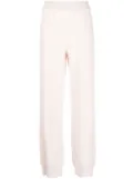 Barrie tapered-leg cashmere trousers - Pink