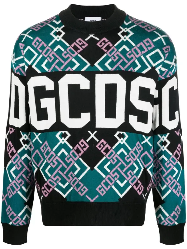 激安ブランド 【GCDS】『関税込』ロゴ セーター