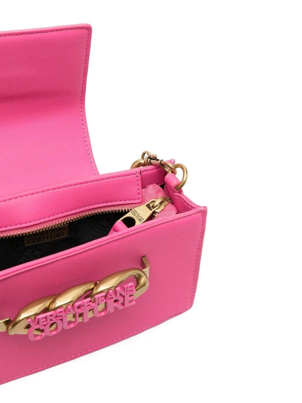 Versace Jeans Couture chainembellished Shoulder Bag Farfetch