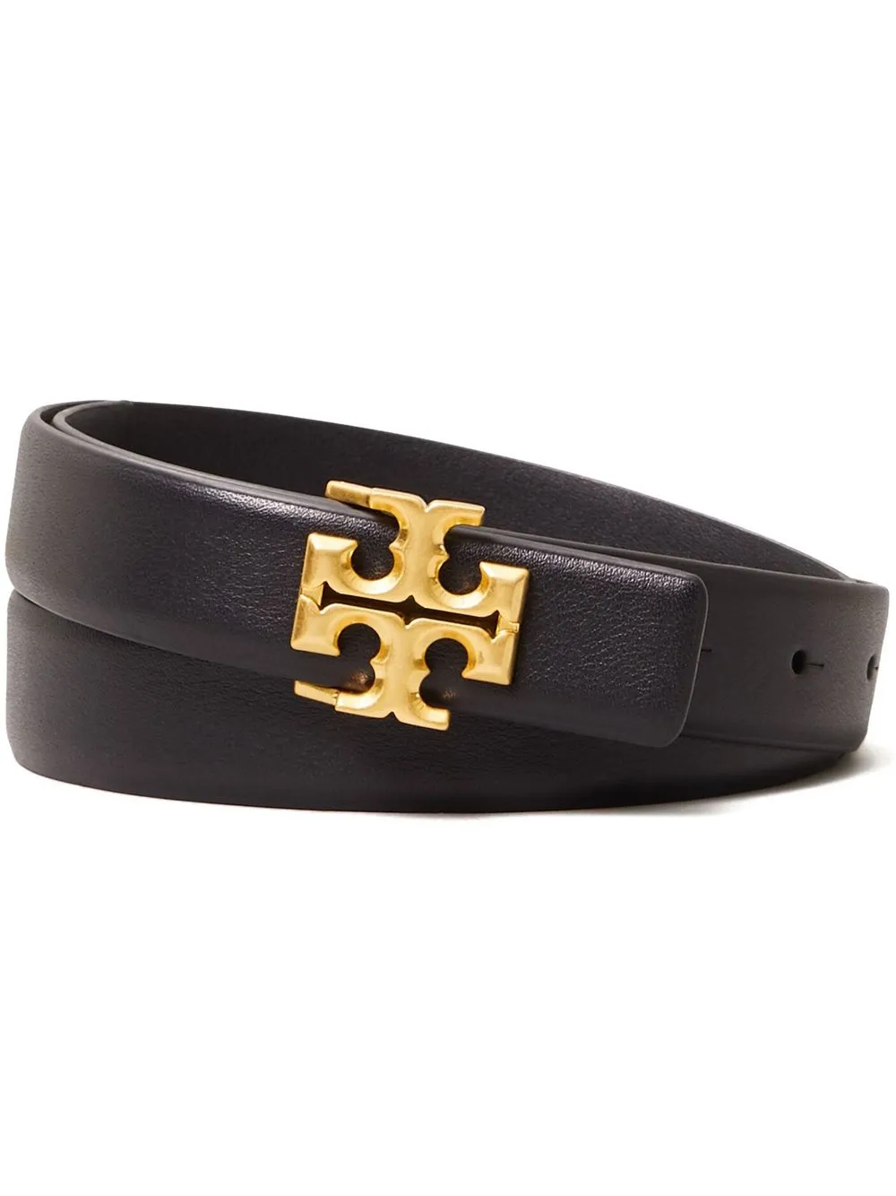 

Tory Burch Kira logo-buckle belt - Black