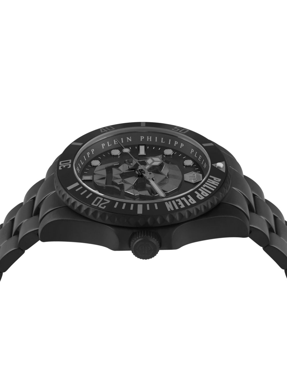 Philipp Plein $kull horloge - Zwart