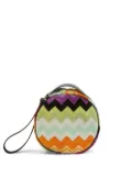 Missoni Home zigzag-pattern coin case - Orange