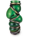 Vanessa Mitrani Chain Ring asymmetric vase - Green