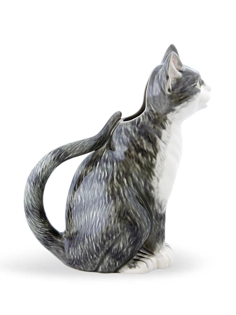  Bordallo Pinheiro 'jarros' Cat Pitcher - Grey 