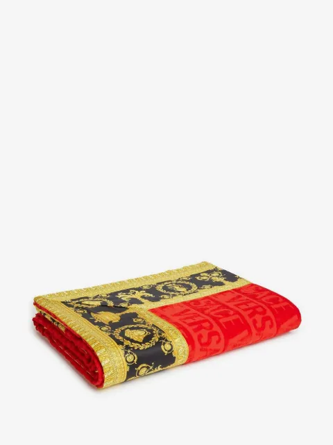 Versace I Love Baroque beach towel