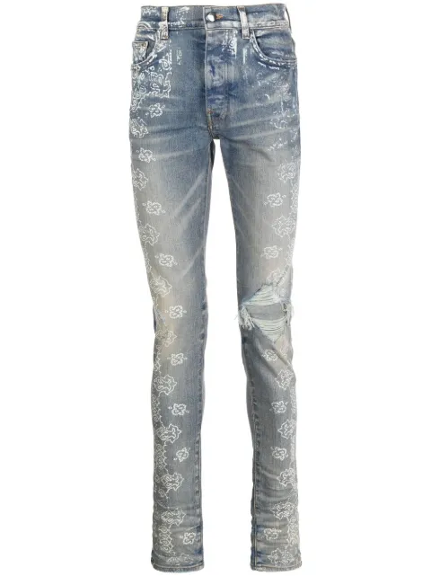 AMIRI jean Bleach Bandana