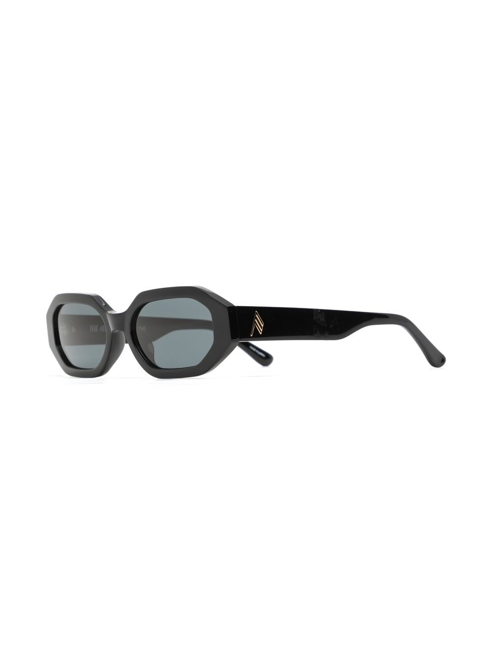 Shop Linda Farrow X Attico Irene Sunglasses In Black