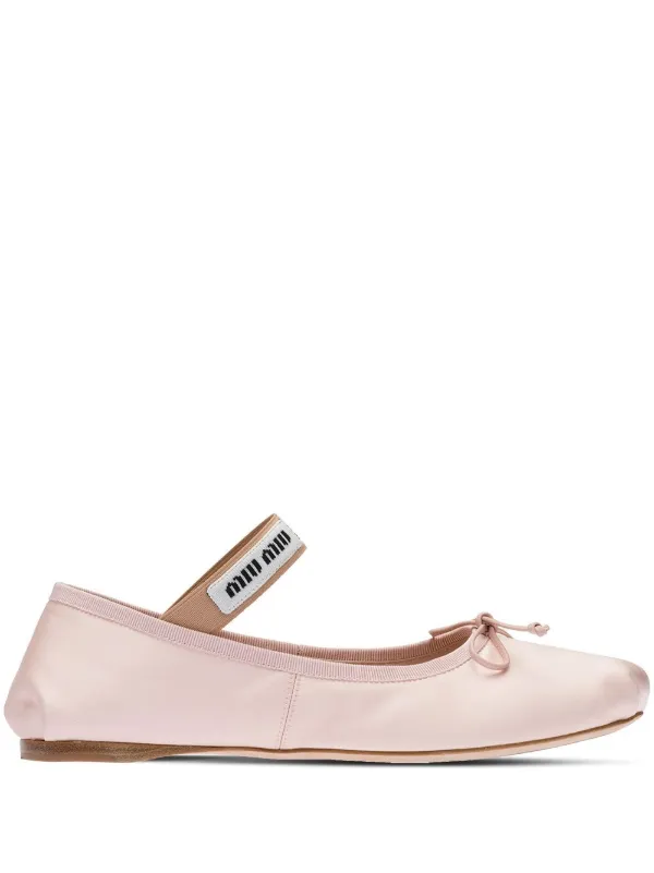 Miu Miu Bow Ballet Flats