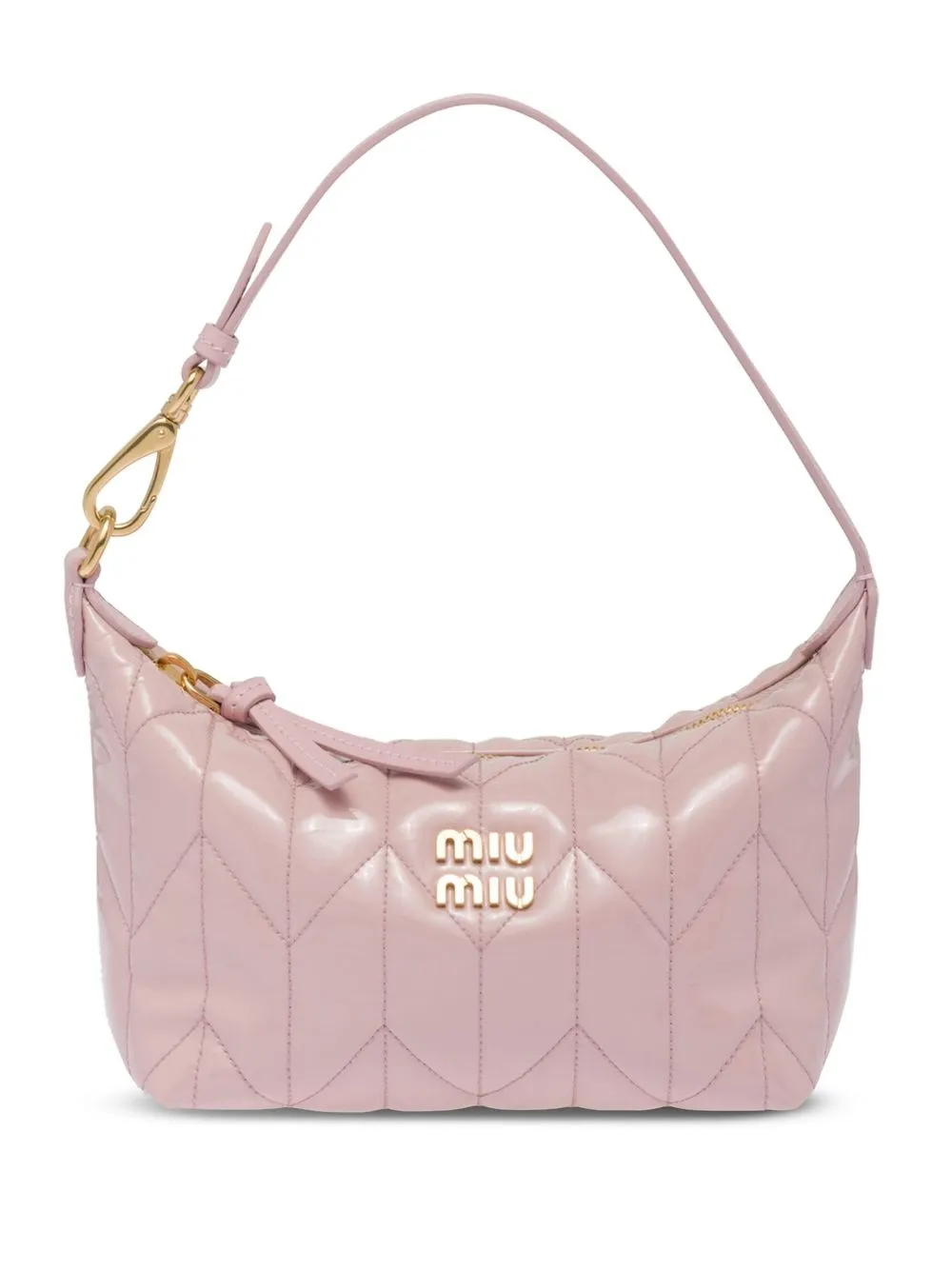 

Miu Miu chevron-quilted tote bag - Pink