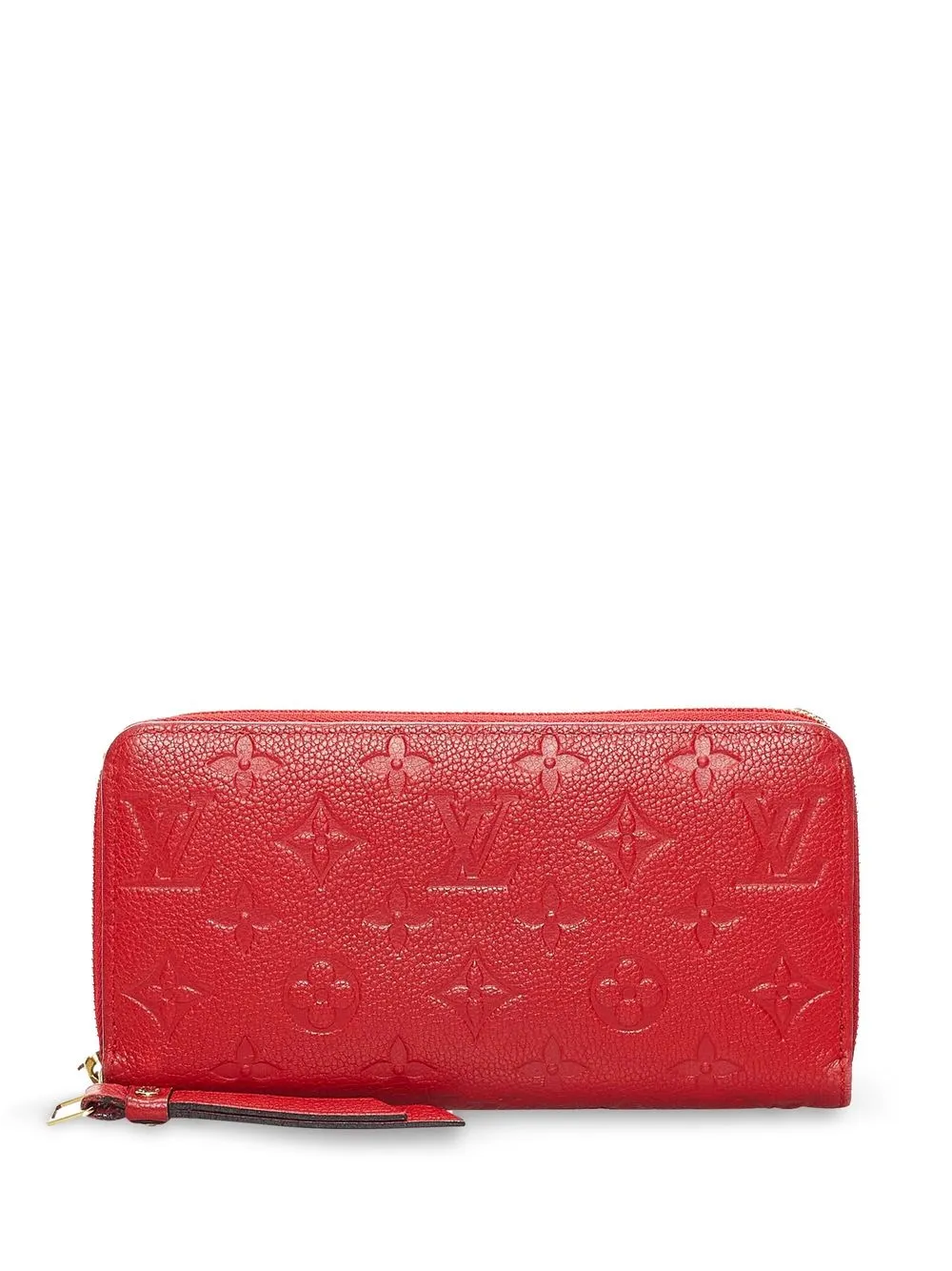 

Louis Vuitton cartera Empreinte Zippy 2017 pre-owned grande - Rojo