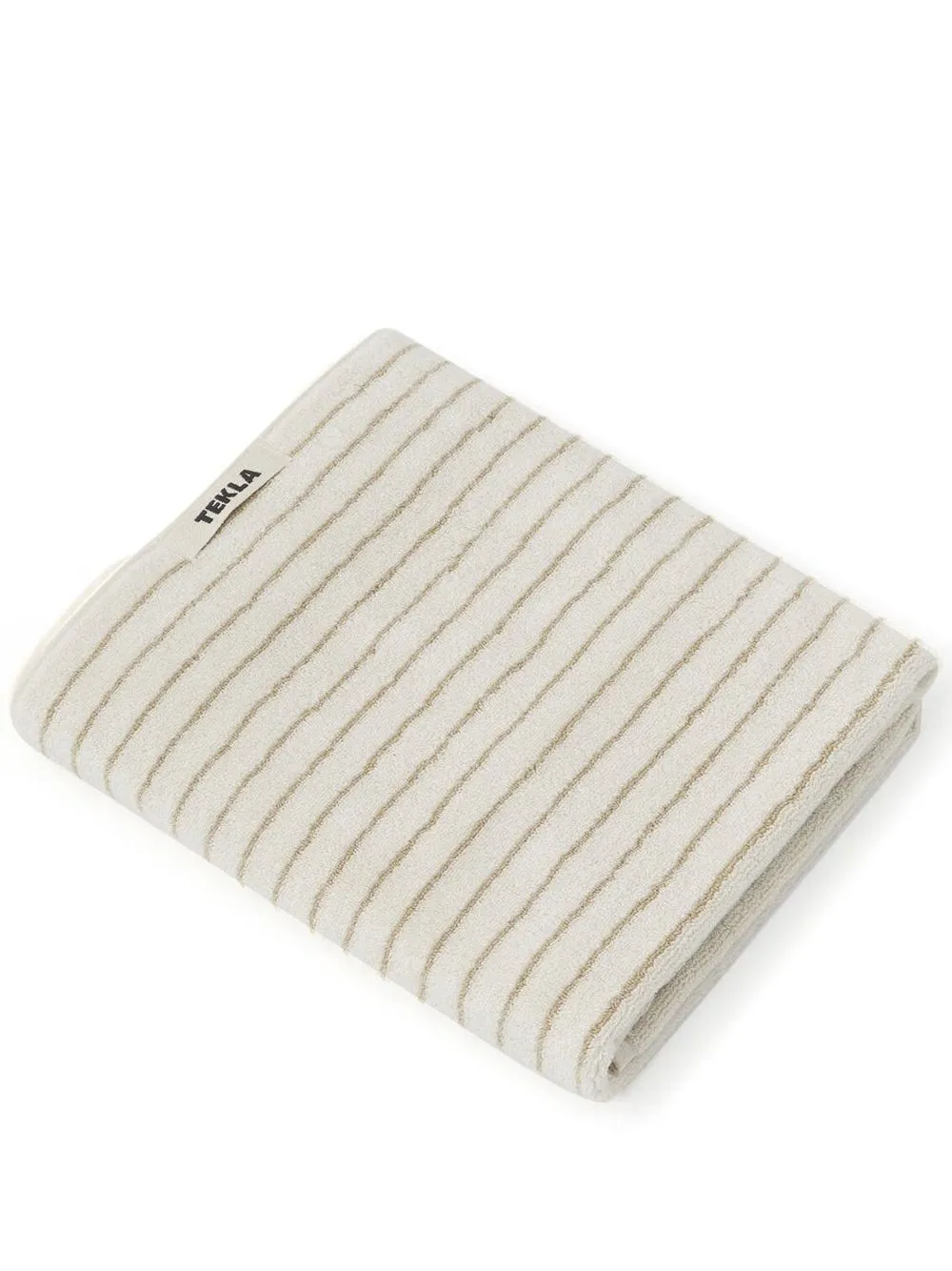 

TEKLA striped terry wash cloth - Neutrals