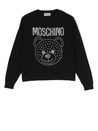 Moschino studded clearance jumper