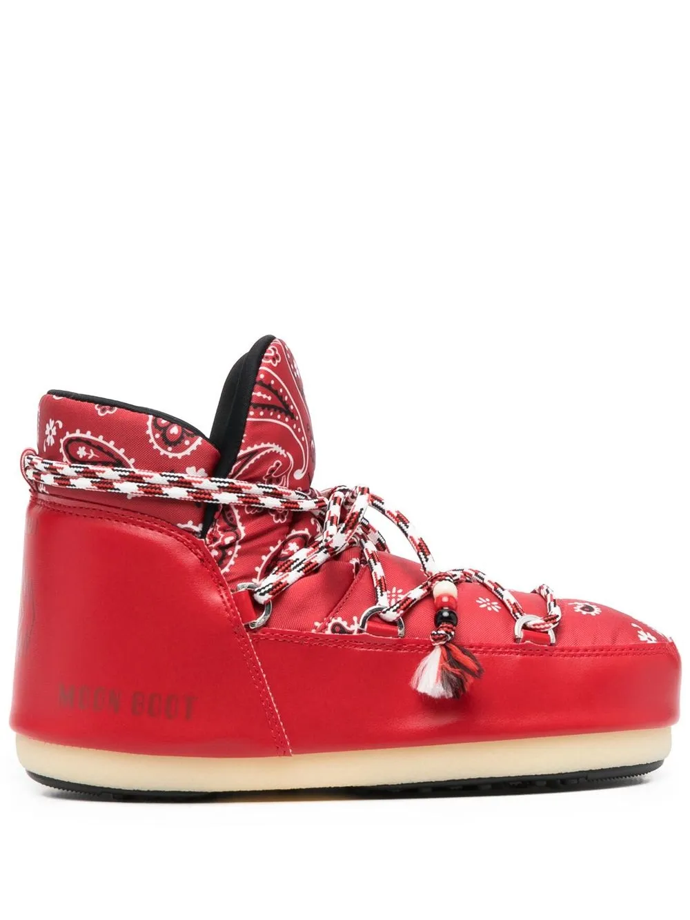 ALANUI X MOON BOOT BANDANA-PRINT SNOW BOOTS