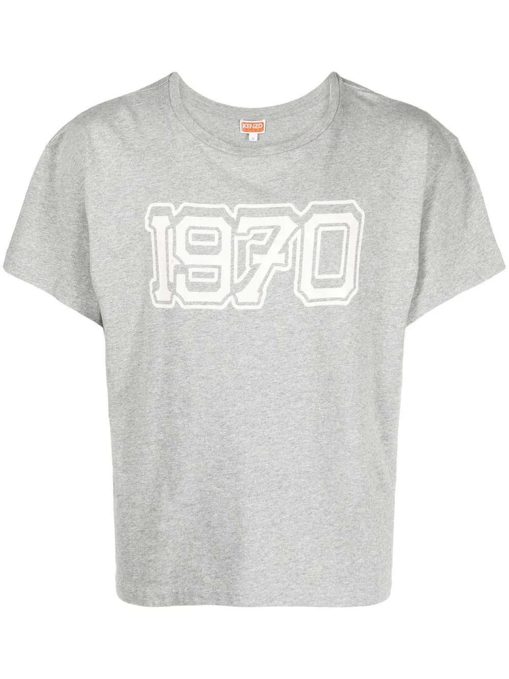 

Kenzo playera con logo estampado - Gris