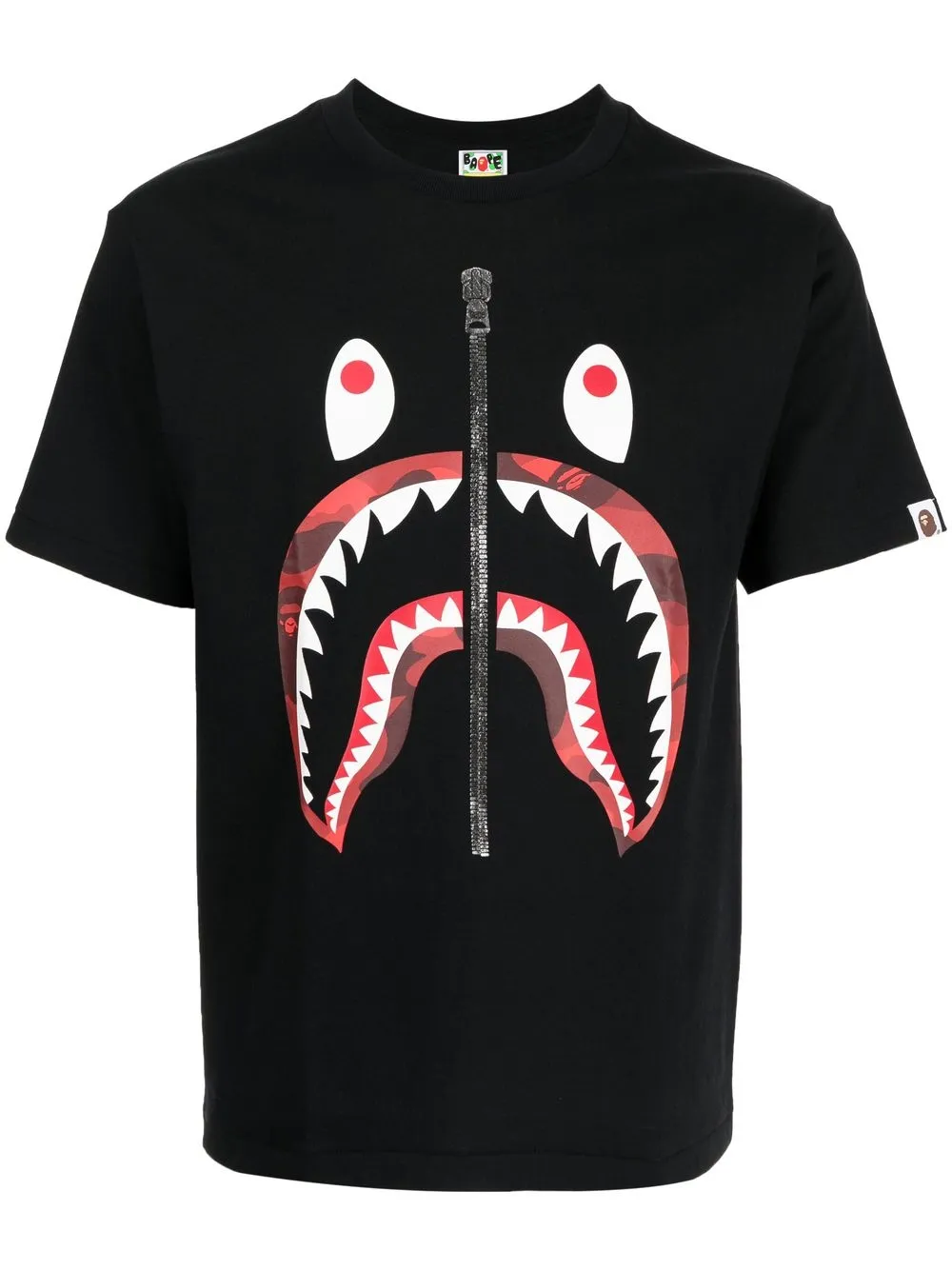 

A BATHING APE® Color Camo Shark T-shirt - Black