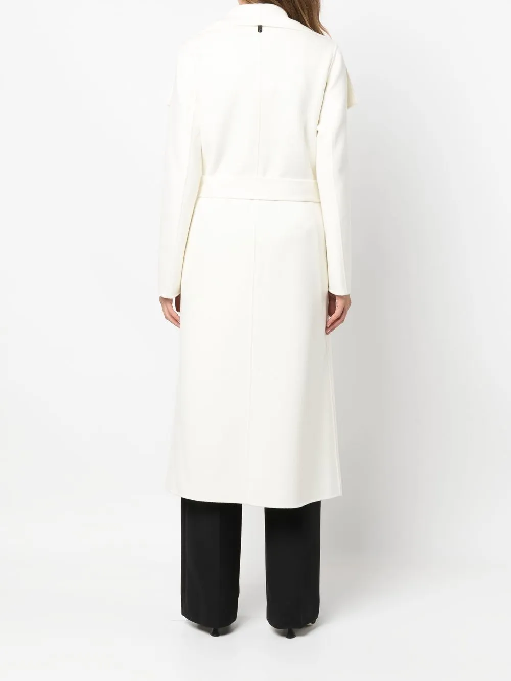 Mackage Spread-collar Tied Coat In 中性色