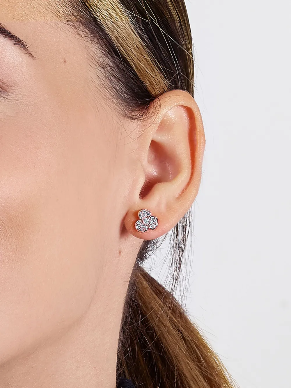 Shop Leo Pizzo Candy Flora Stud Earrings In Rosa