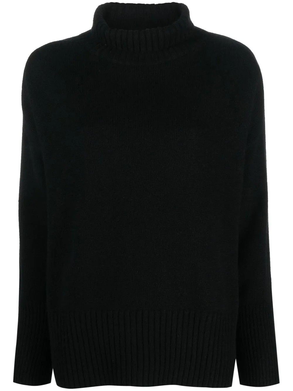 

Allude suéter de cachemira con cuello vuelto - Negro