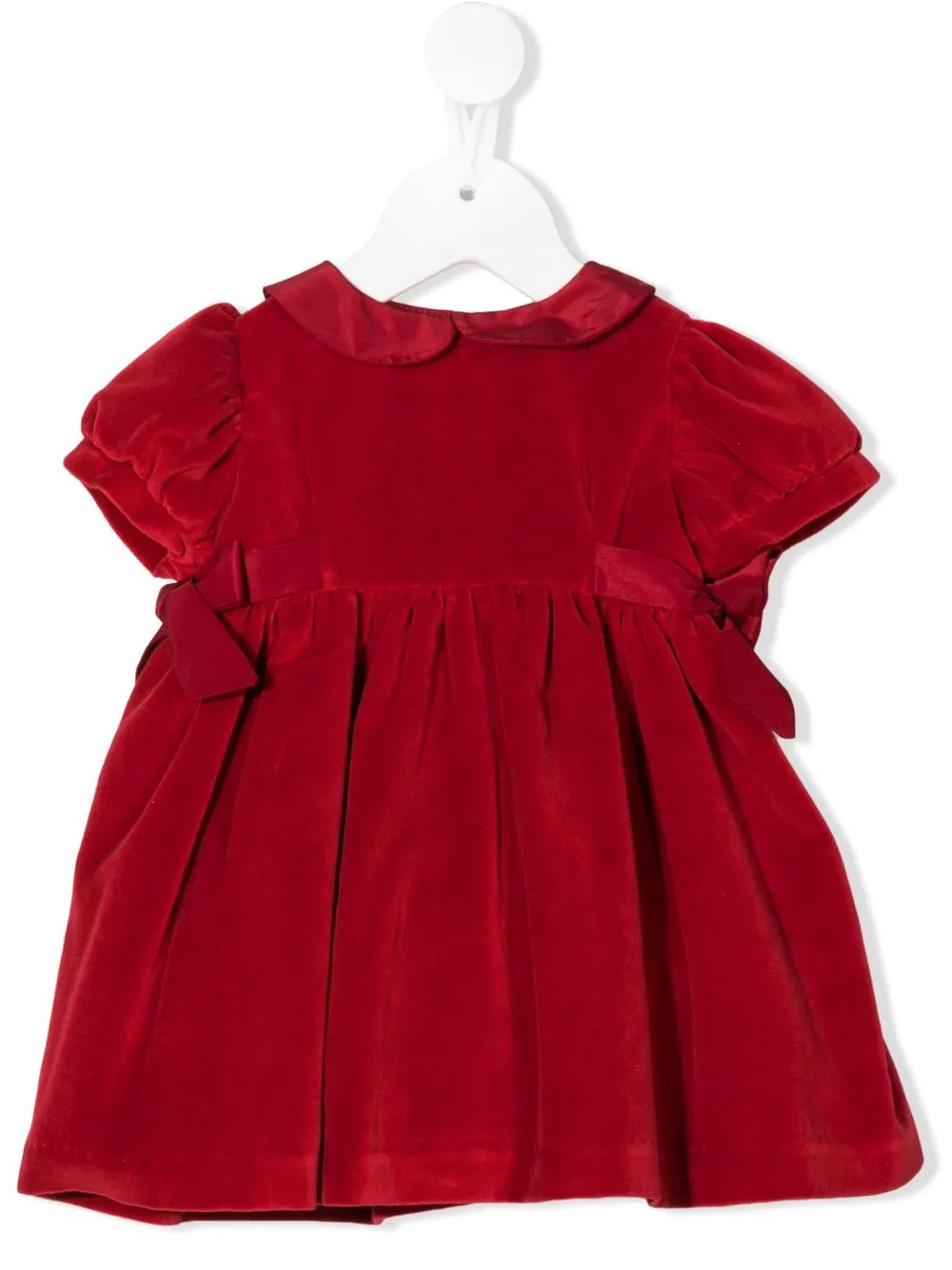 

Mariella Ferrari vestido con detalle de moño - Rojo