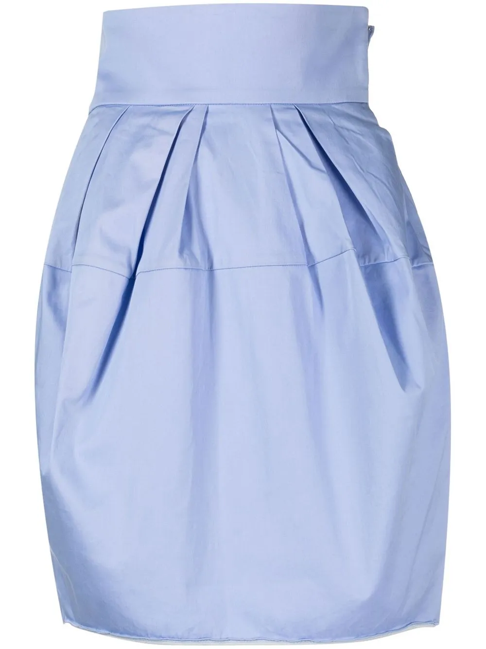 

Christian Dior 2010s pre-owned cotton-blend waistband skirt - Blue