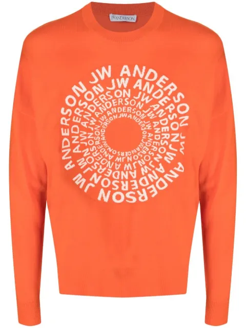 JW Anderson suéter con logo Swirl