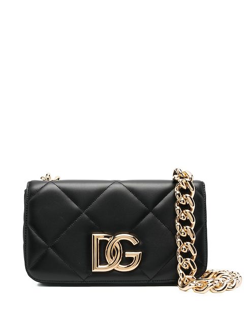 Dolce & Gabbana 3.5 diamond-quilted shoulder bag