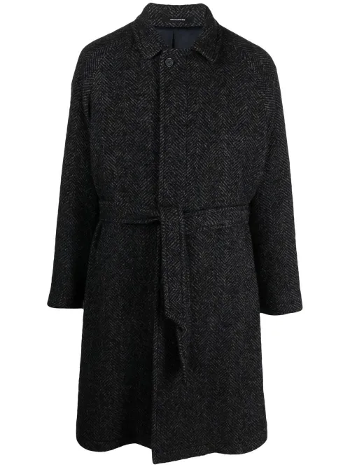 Manteau Salomon à taille ceinturée - Tagliatore - Modalova