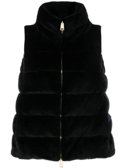 Herno padded zip-up gilet