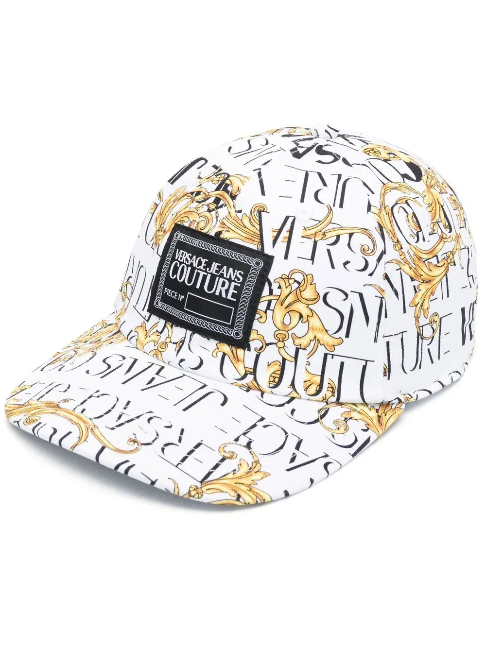 

Versace Jeans Couture gorra con logo estampado - Blanco