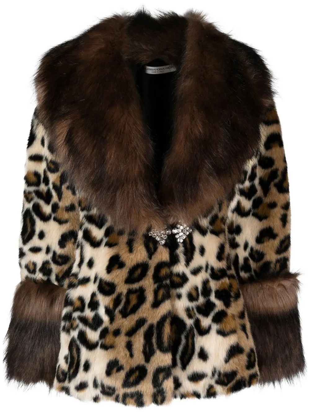 Alessandra rich 2024 leopard dress