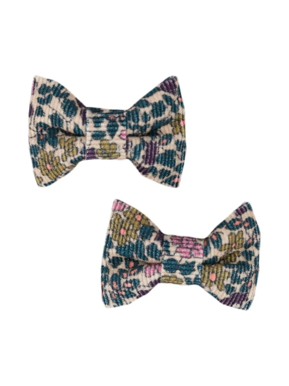 

Bonpoint bow-shaped hair clip (set of two) - Blue