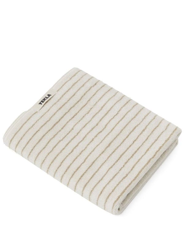 Organic Cotton Striped Terry Towels