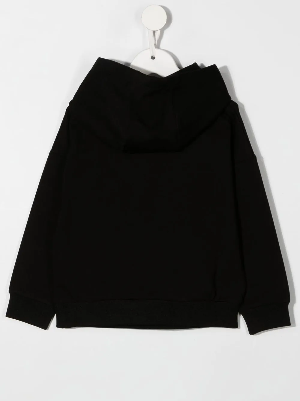Dkny Kids HHoodie met pailletten 09B NERO