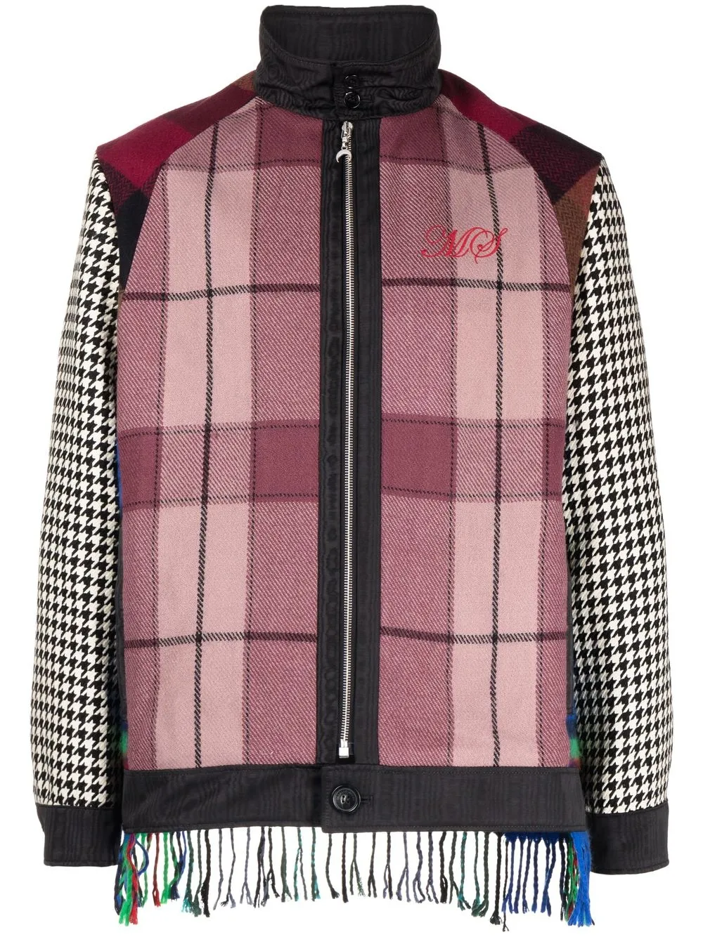 

Marine Serre Clashing Tartans bomber jacket - Multicolour