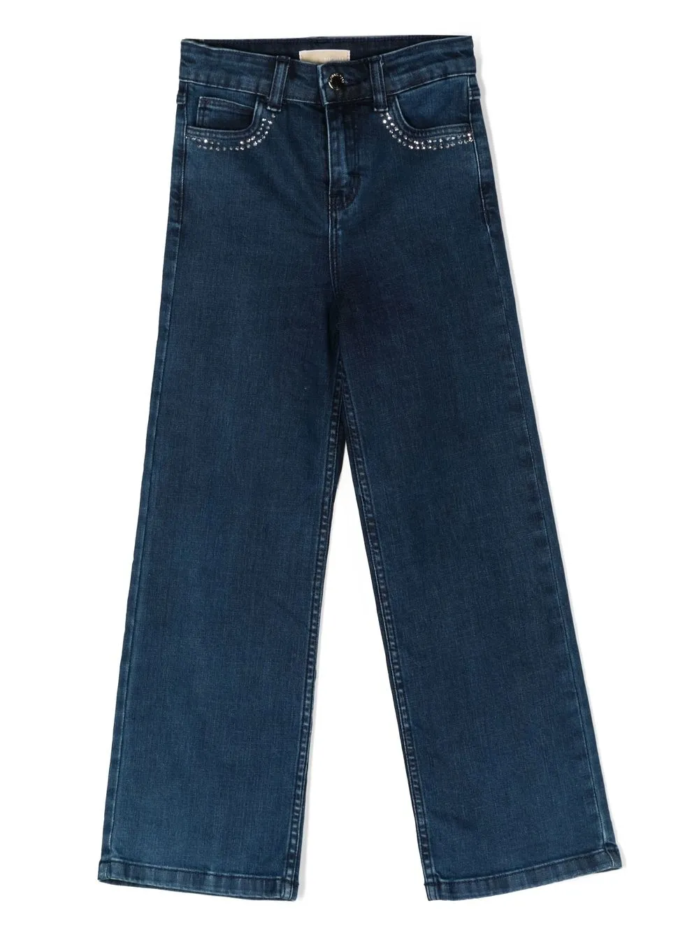 

Michael Kors Kids jeans rectos con bolsillos - Azul