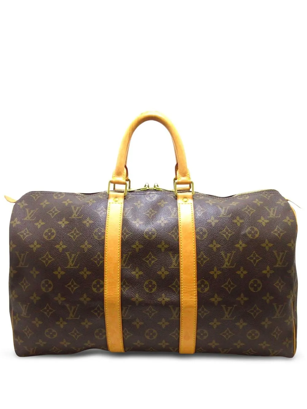 

Louis Vuitton 2002 pre-owned Keepall 45 holdall bag - Brown