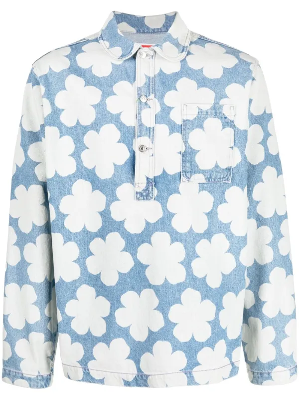 Kenzo store floral shirt